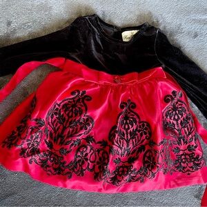 Christmas dress size 6-9 months almost new